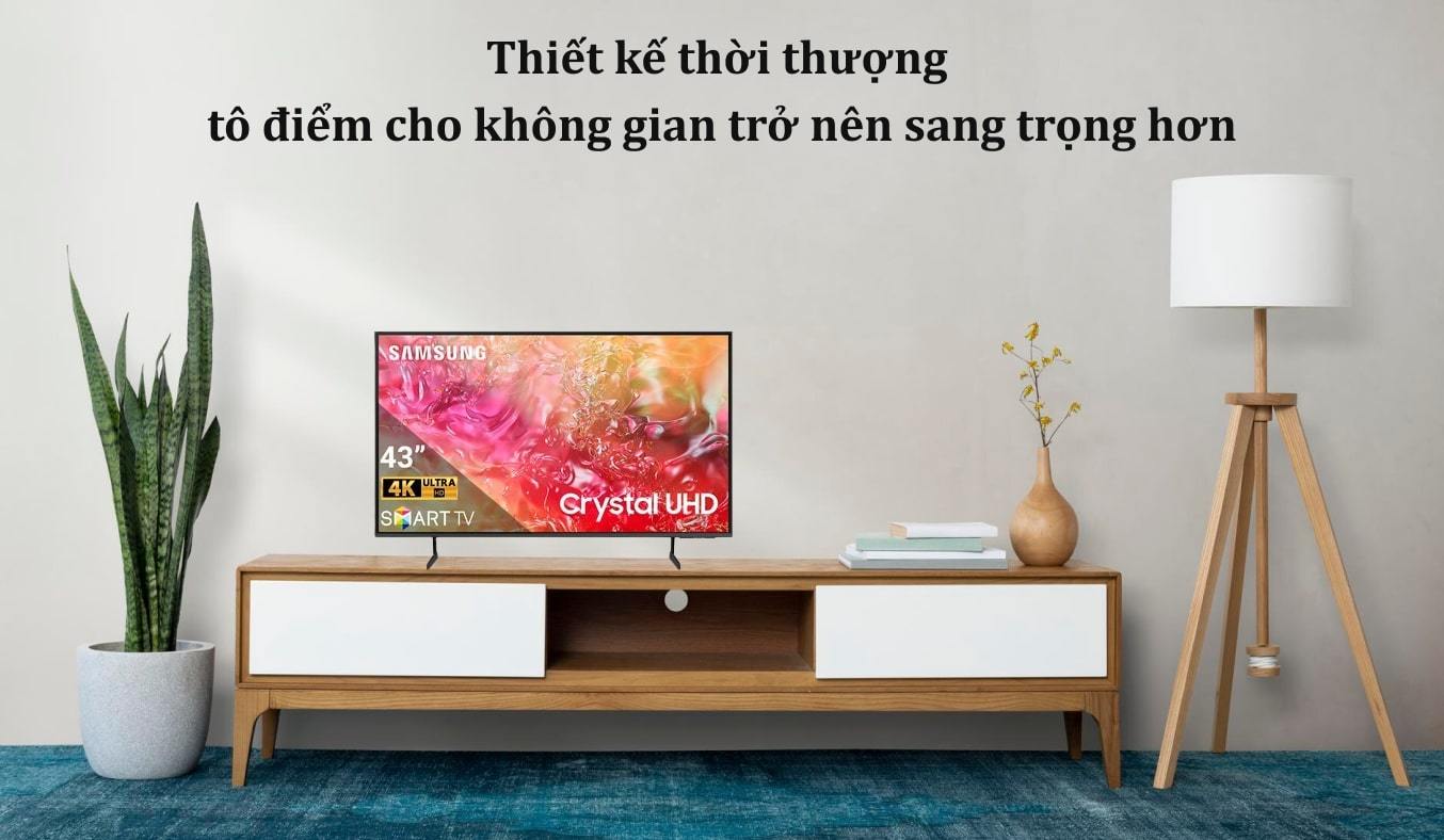 Smart Tivi Samsung 4K 43 inch UA43DU7700KXXV