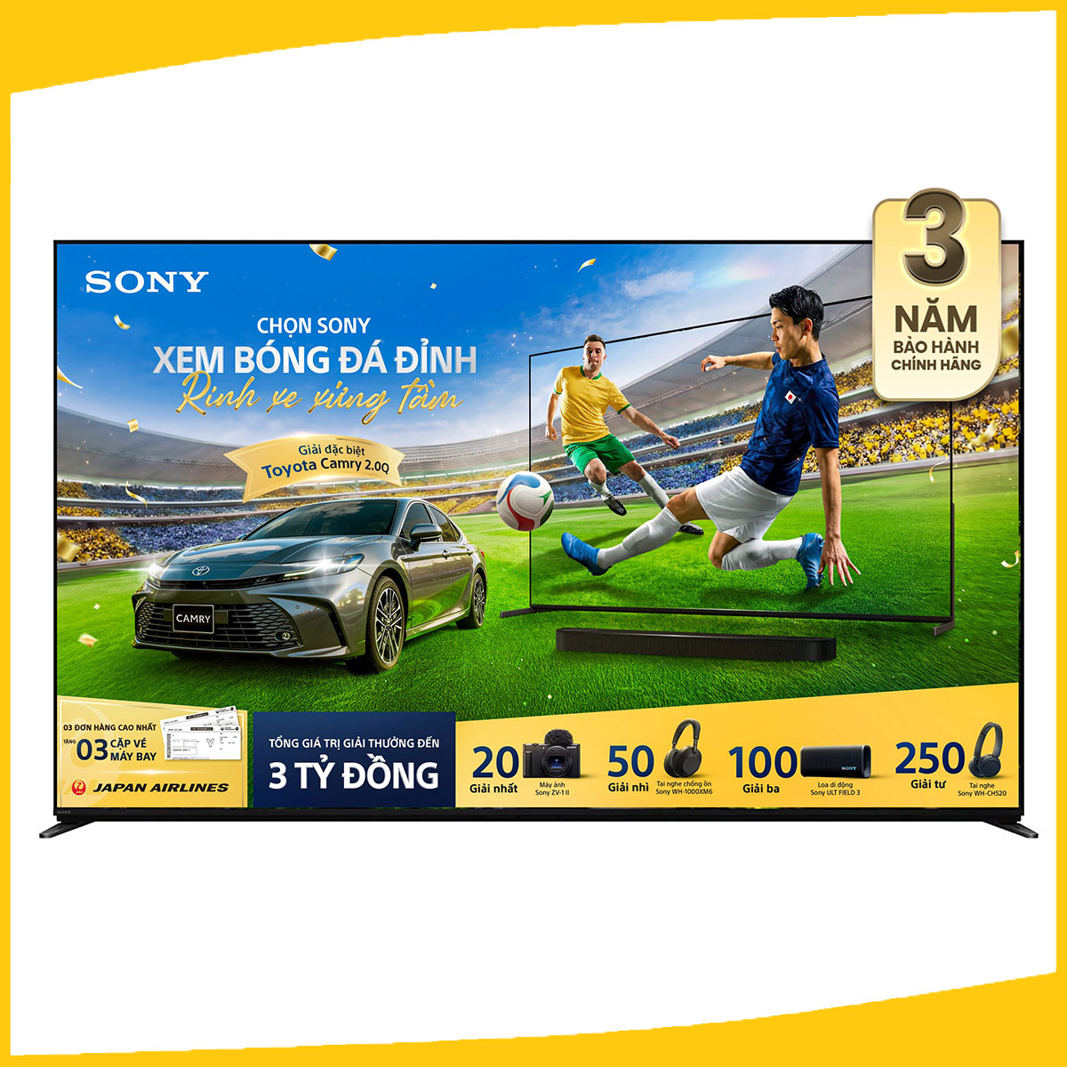 Hình ảnh sản phẩm - [K-75XR90] Tivi Sony BRAVIA 9 Mini LED 4K 75 inch