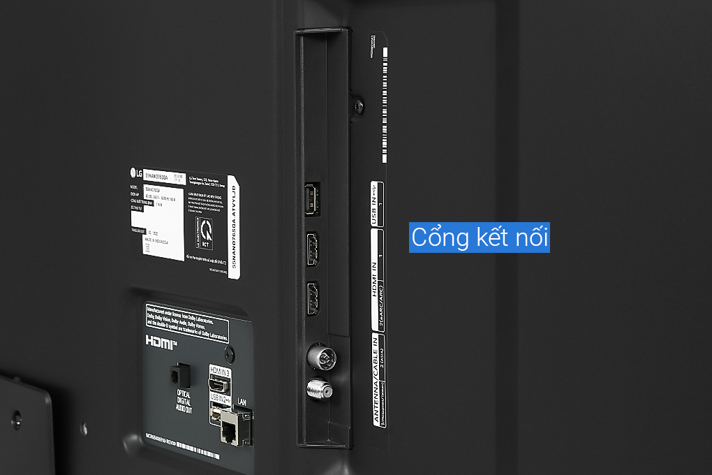 Hình ảnh sản phẩm - [55NANO76SQA] Smart Tivi NanoCell LG 4K 55 inch