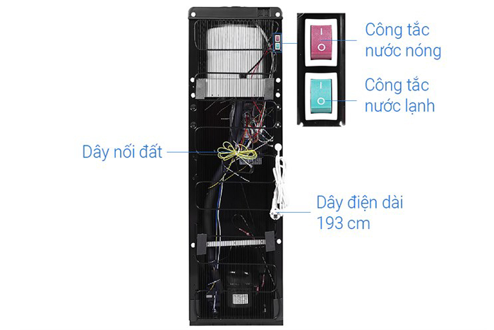 Hình ảnh sản phẩm - [ RWF-W1917TV ] Máy Nước Nóng Lạnh Toshiba