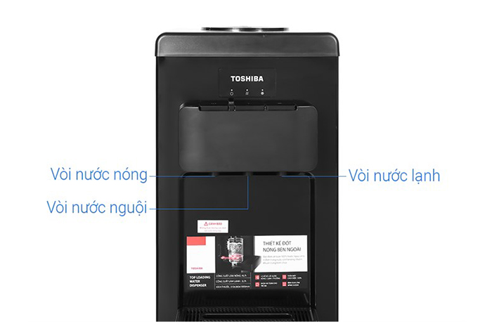 Hình ảnh sản phẩm - [ RWF-W1917TV ] Máy Nước Nóng Lạnh Toshiba