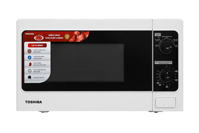 Hình ảnh sản phẩm - [ER-SM20(W1)VN] Lò Vi Sóng Toshiba 20 Lít