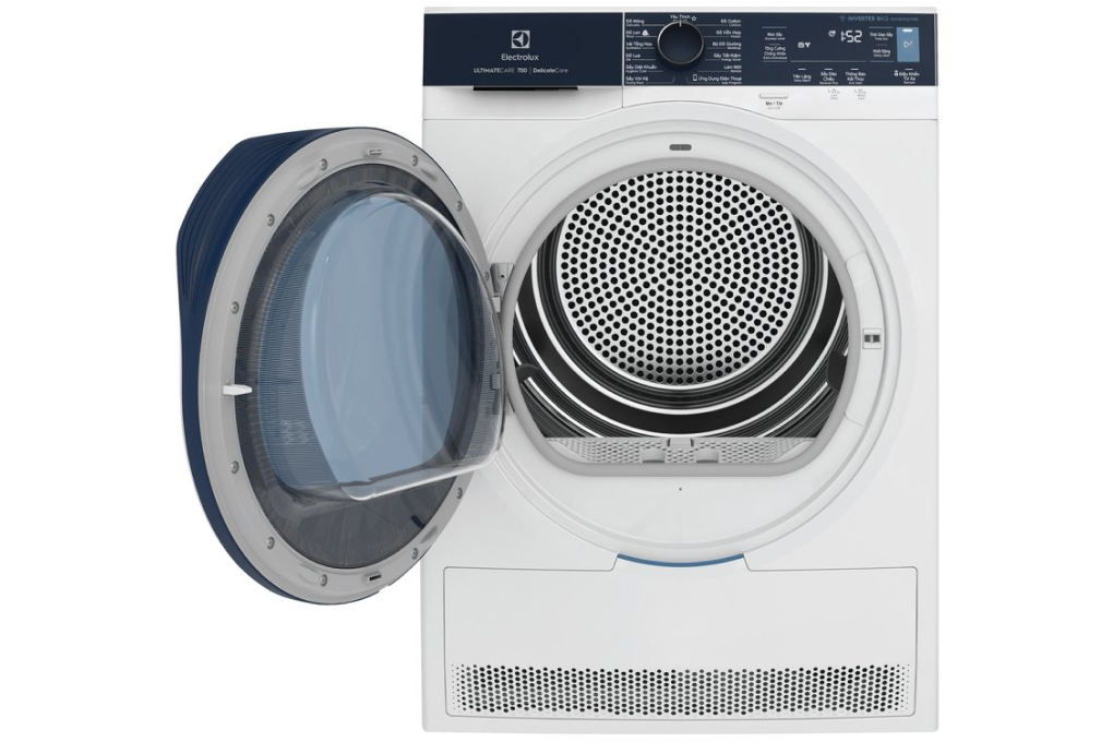 Hình ảnh sản phẩm - [EDH803Q7WB] Máy sấy bơm nhiệt Electrolux 8 kg