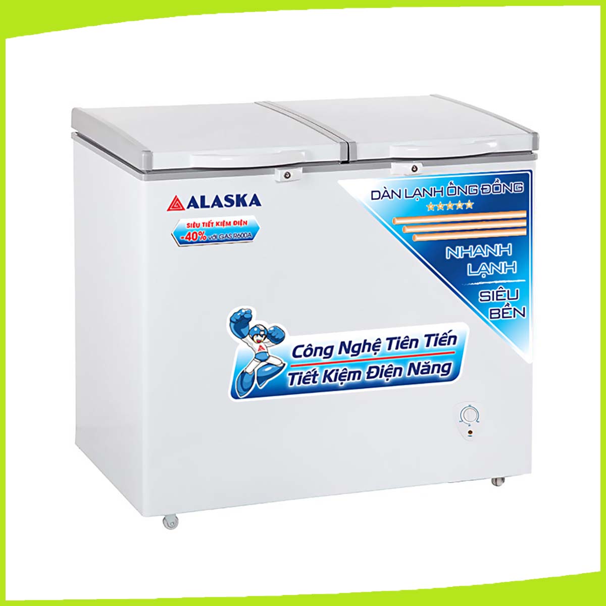 Hình ảnh sản phẩm - [BCD-3068C] Tủ Đông Alaska 230 Lít