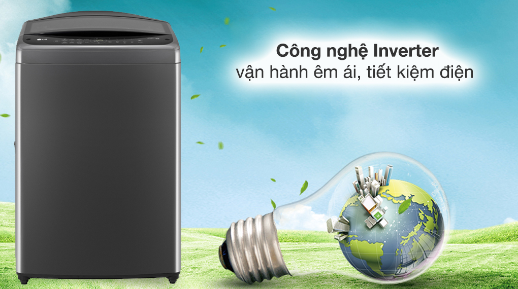 Máy giặt LG Inverter 16 kg TV2516DV3B - Động cơ - Công nghệ tiết kiệm điện