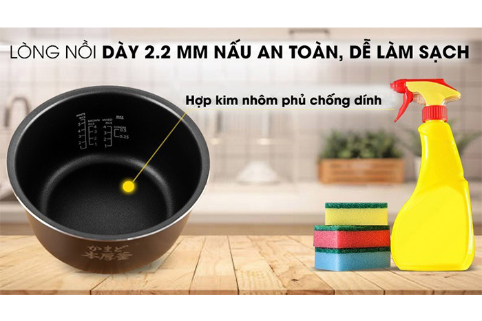Hình ảnh sản phẩm - [RC-18DH2PV(W)] Nồi Cơm Điện Tử Toshiba 1.8 Lít