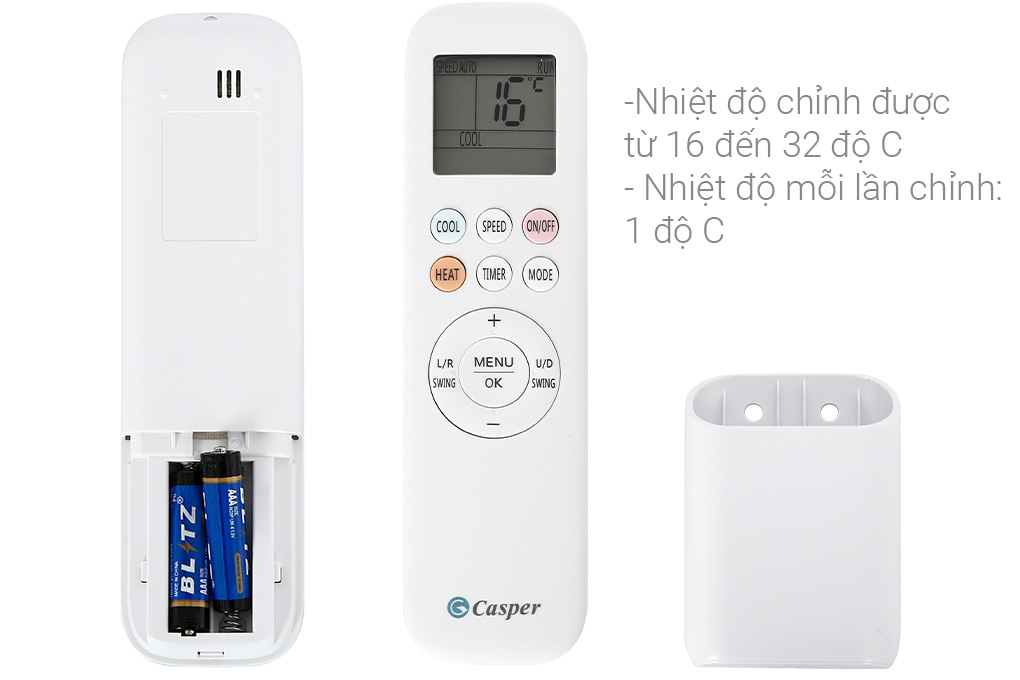Hình ảnh sản phẩm - [GC-12IS33] Máy lạnh Casper Inverter 1.5 HP GC-12IS33