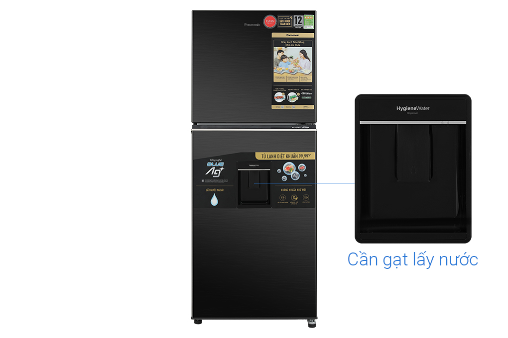 Hình ảnh sản phẩm - [NR-TL381GVKV] Tủ lạnh Panasonic Inverter 366 lít