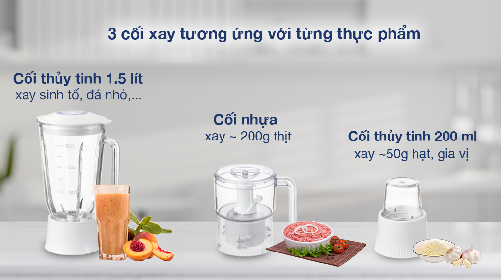Cối xay - Máy xay sinh tố Panasonic MX-MG53C1CRA