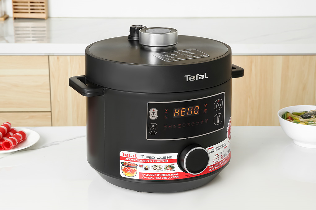 Nồi áp suất điện Tefal CY754830 5 lít - Thiết kế