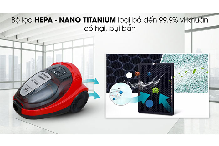 Hình ảnh sản phẩm - [CV-SF20V 24CV (BRE)] Máy Hút Bụi Dạng Hộp Hitachi