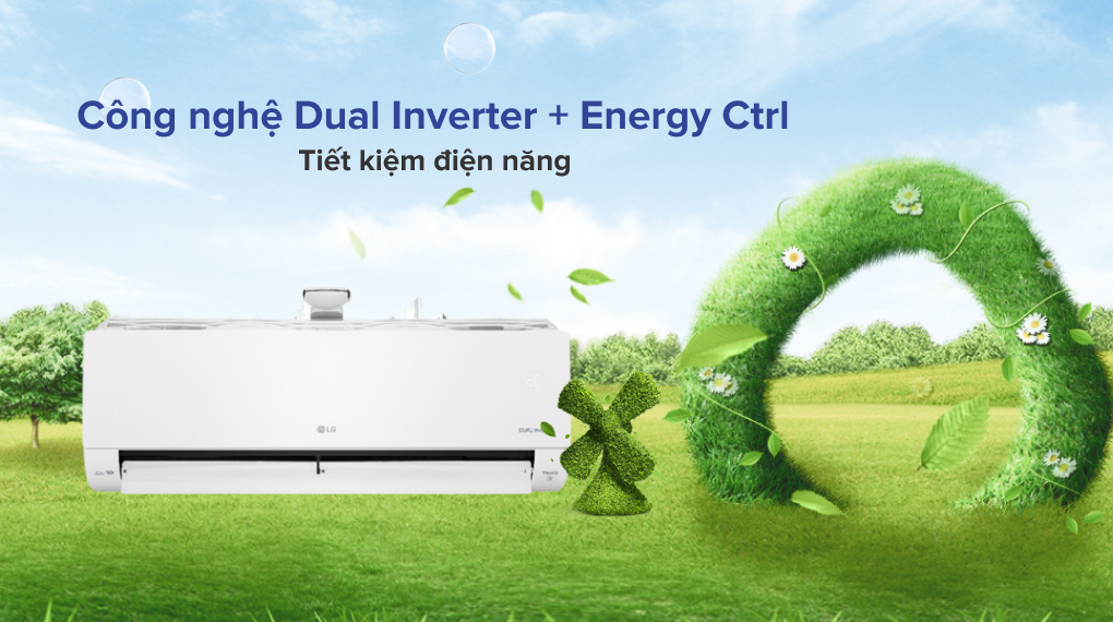 Máy lạnh LG Inverter 1.5 HP V13APFP - Công nghệ tiết kiệm điện