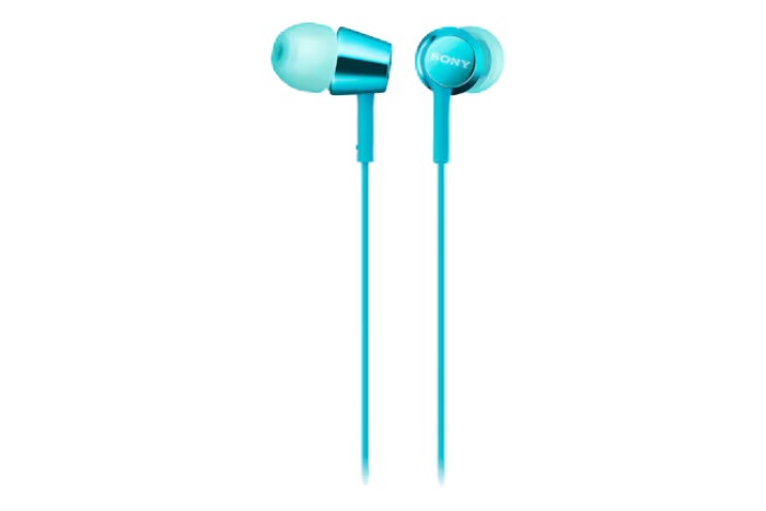 Hình ảnh sản phẩm - [MDR-EX155APLQE] TAI NGHE SONY MDR-EX155APLQE - MÀU XANH DƯƠNG
