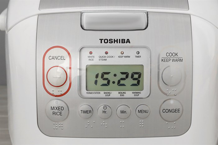 Hình ảnh sản phẩm - [RC-10NMFVN(WT)] Nồi Cơm Điện Tử Toshiba 1 Lít