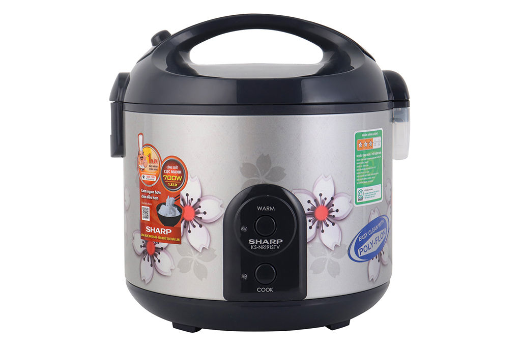 Hình ảnh sản phẩm - [KS-NR191STV] Nồi cơm điện Sharp 1.8 lít