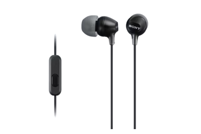 Hình ảnh sản phẩm - [MDR-EX15APBZE] TAI NGHE SONY MDR-EX15APBZE - MÀU ĐEN