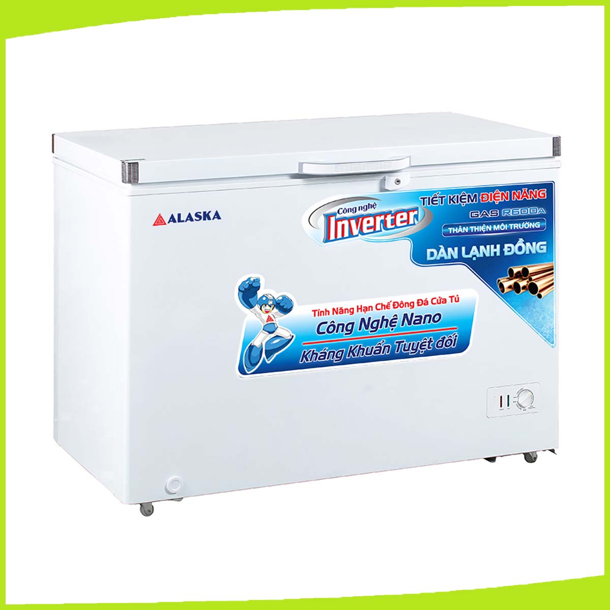Hình ảnh sản phẩm - [BD400CI] Tủ đông Alaska Inverter 295 lít