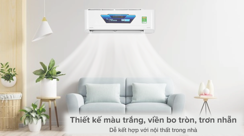 Máy lạnh Toshiba 1 HP Inverter RAS-H10C4KCVG-V - Tổng quan thiết kế