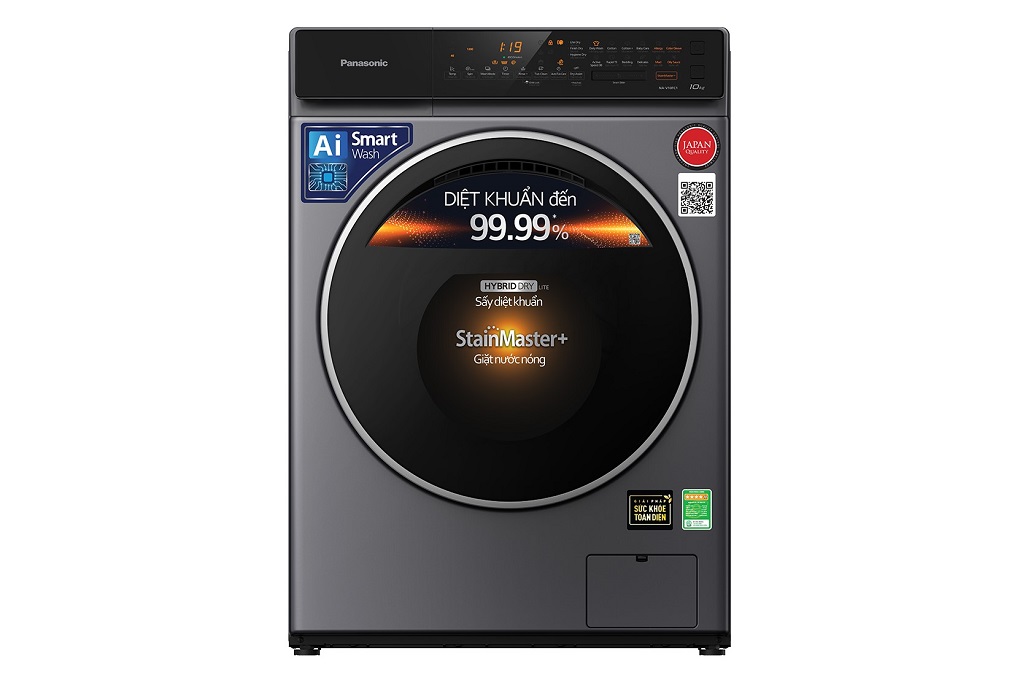 Hình ảnh sản phẩm - [NA-V90FC1LVT] Máy giặt sấy Panasonic Inverter 9/2kg 