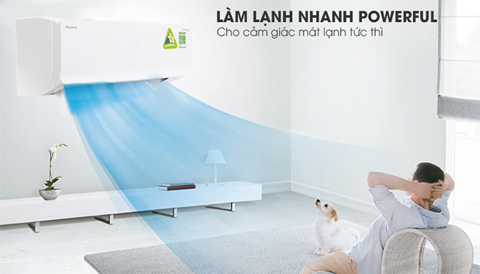 Điều hòa daikin làm lạnh hiệu quả