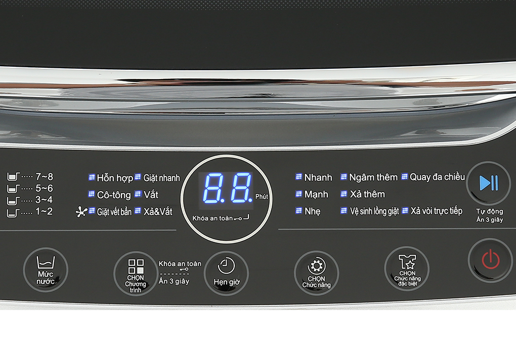 Hình ảnh sản phẩm - [VWVC8502FS] Máy giặt Whirlpool 8.5 KG