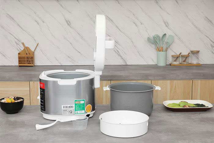 Hình ảnh sản phẩm - [RC-18JRUVN(W)] Nồi Cơm Điện Toshiba 1.8 Lít