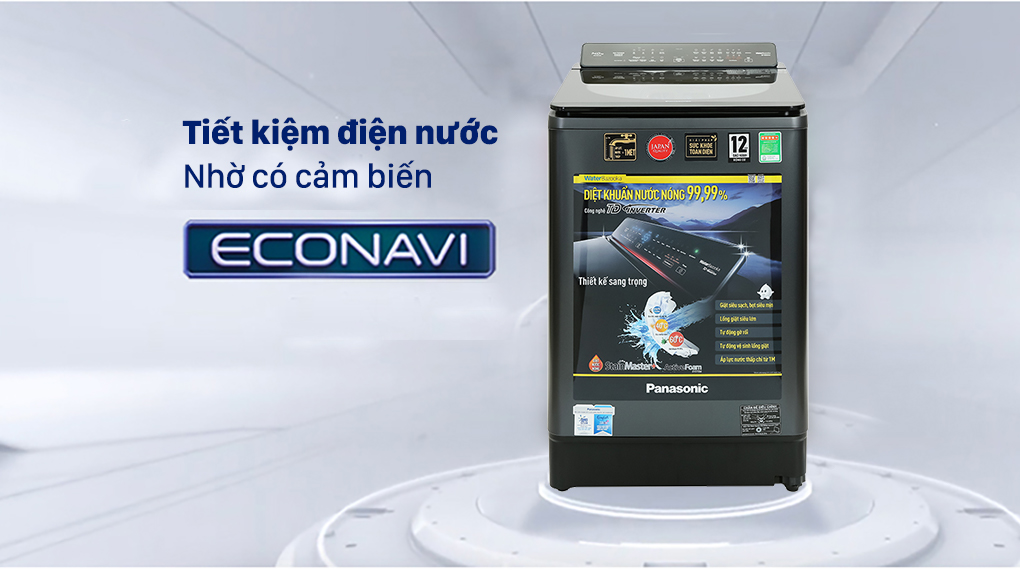 Máy giặt Panasonic NA-FD14V1BRV - Econavi