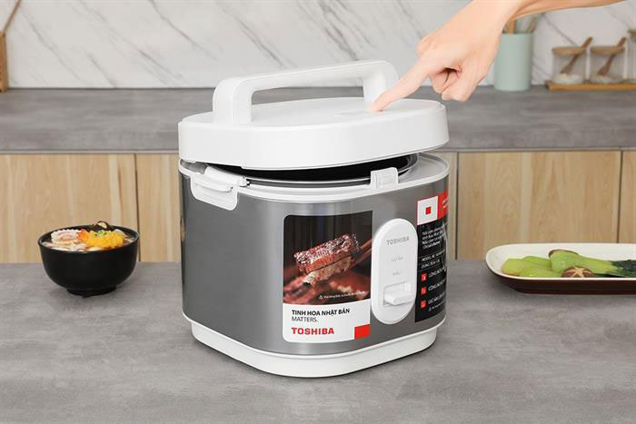 Hình ảnh sản phẩm - [RC-18JRUVN(W)] Nồi Cơm Điện Toshiba 1.8 Lít
