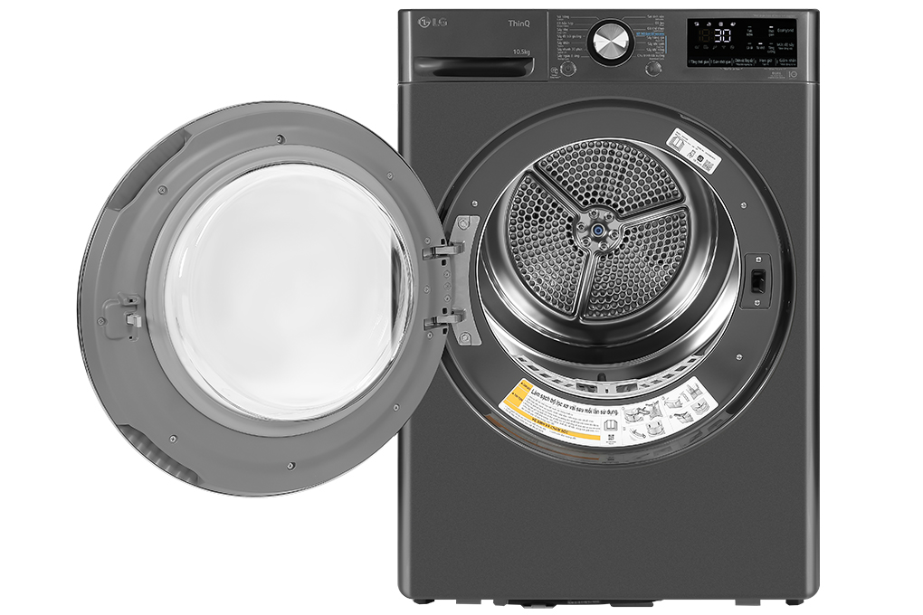 Hình ảnh sản phẩm - [DVHP50B] Máy sấy bơm nhiệt LG Inverter 10.5 kg