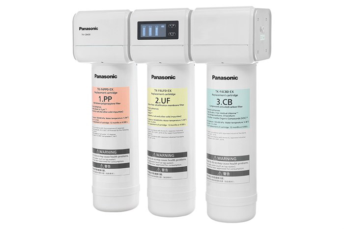 Hình ảnh sản phẩm - [TK-CB430-ZEX] Máy Lọc Nước UF Âm Tủ Panasonic 3 Lõi