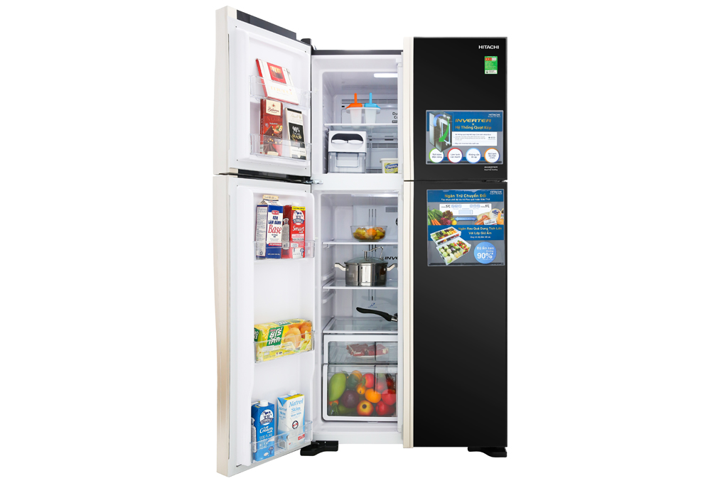 Hình ảnh sản phẩm - [R-FW650PGV8-GBK] Tủ lạnh Hitachi Inverter 509 lít