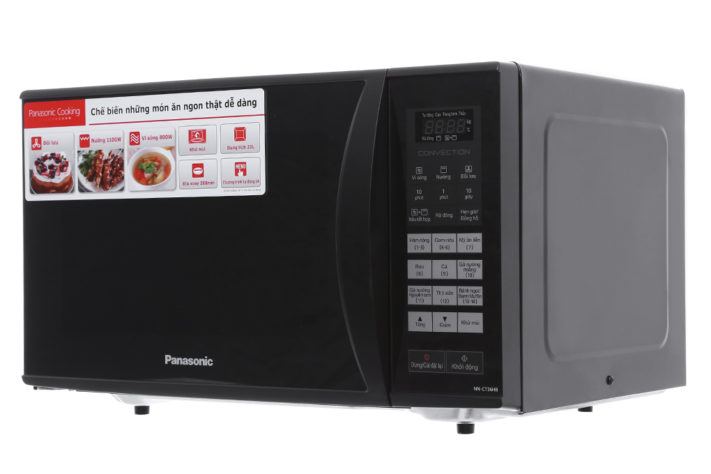 Hình ảnh sản phẩm - [NN-CT36HBYUE] Lò vi sóng có nướng Panasonic 23 lít - NN-CT36HBYUE