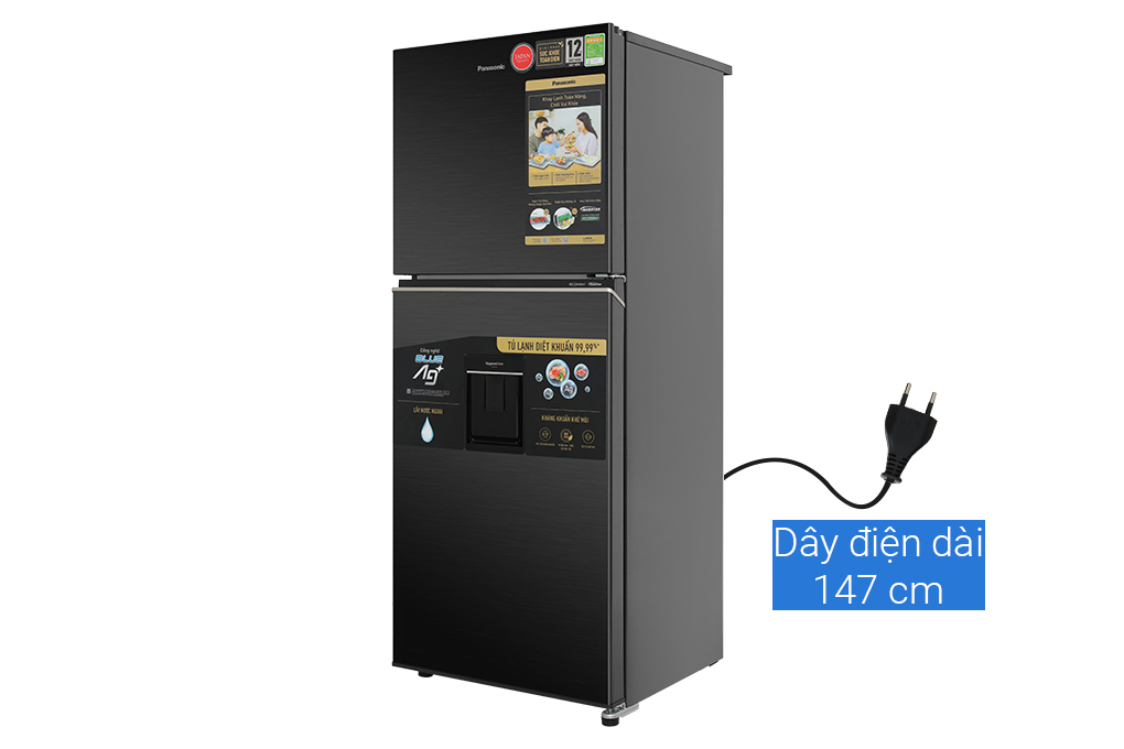 Hình ảnh sản phẩm - [NR-TL381GVKV] Tủ lạnh Panasonic Inverter 366 lít
