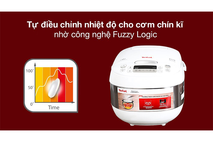 Hình ảnh sản phẩm - [RK752168] Nồi Cơm Điện Tử Tefal 1.8 Lít