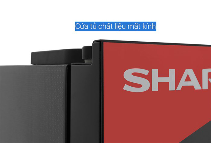Hình ảnh sản phẩm - [SJ-SBX440VG-BK] Tủ Lạnh Sharp Side By Side Inverter 442 Lít