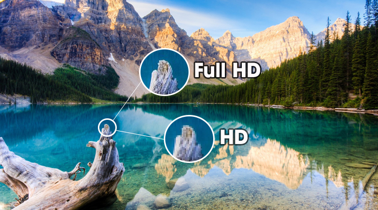 Smart Tivi Casper 43 inch 43FG5200 - Tái hiện khung hình sinh động, rõ nét gấp đôi độ phân giải Full HD