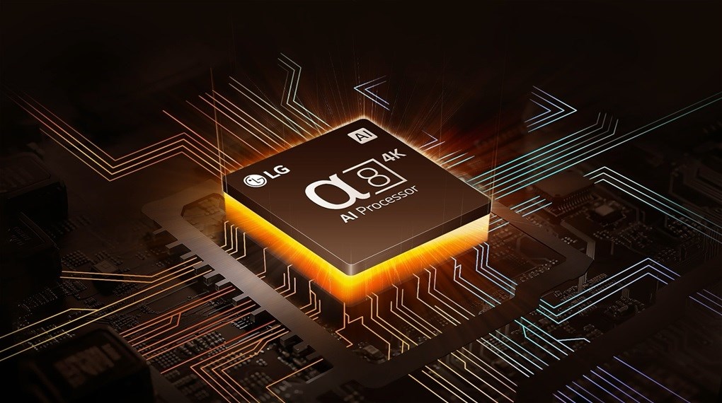 Smart Tivi OLED LG 4K 55 inch 55B4PSA - Bộ xử lý α8 AI Processor 4K