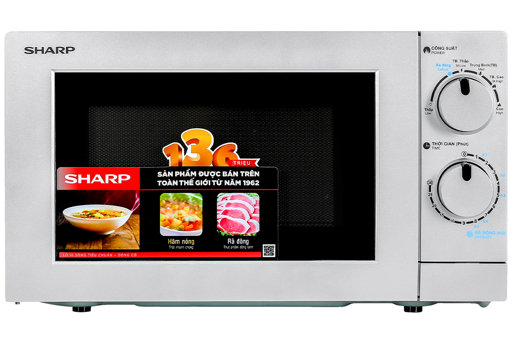 Hình ảnh sản phẩm - [R-209VN-SK] Lò vi sóng Sharp 20 lít R-209VN-SK