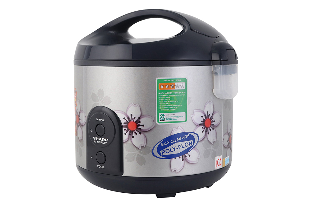 Hình ảnh sản phẩm - [KS-NR191STV] Nồi cơm điện Sharp 1.8 lít