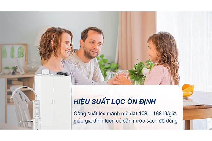 Hình ảnh sản phẩm - [TK-AB50-ZEX] Máy Lọc Nước Ion Kiềm Panasonic 5 Tấm Điện Cực