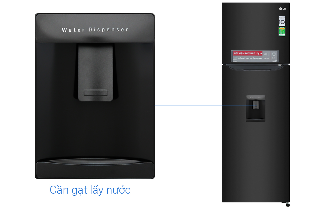 Hình ảnh sản phẩm - [GN-D255BL] Tủ Lạnh LG Inverter 255 Lít