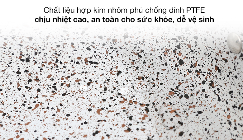 Chất liệu - Chảo nhôm chống dính đáy từ Supor F23A24IH