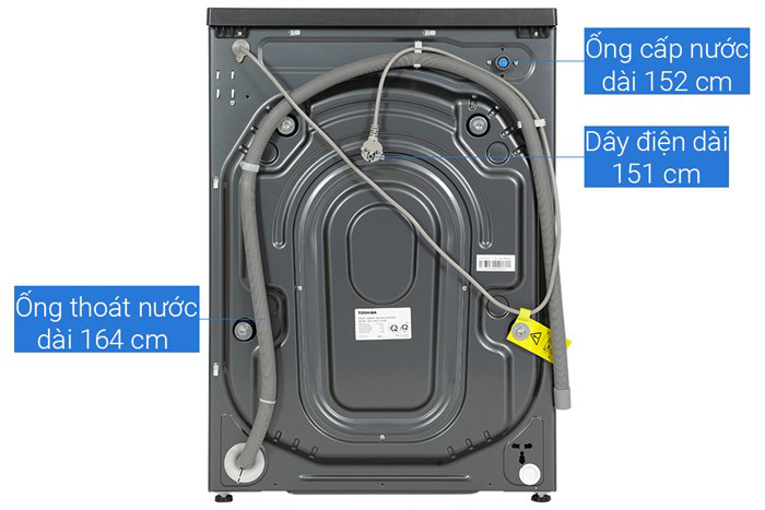 Hình ảnh sản phẩm - [TW-T21BU115UWV(MG)] Máy Giặt Toshiba Inverter 10.5 Kg