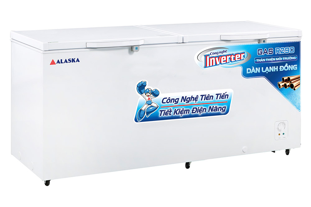 Hình ảnh sản phẩm - [HB-890CI] Tủ Đông Alaska Inverter 588 Lít