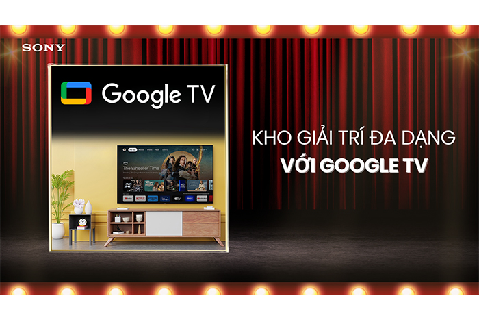 Hình ảnh sản phẩm - [K-43S25VM2] Sony Google Tivi 4K LED Nền BRAVIA 2 II 43 inch