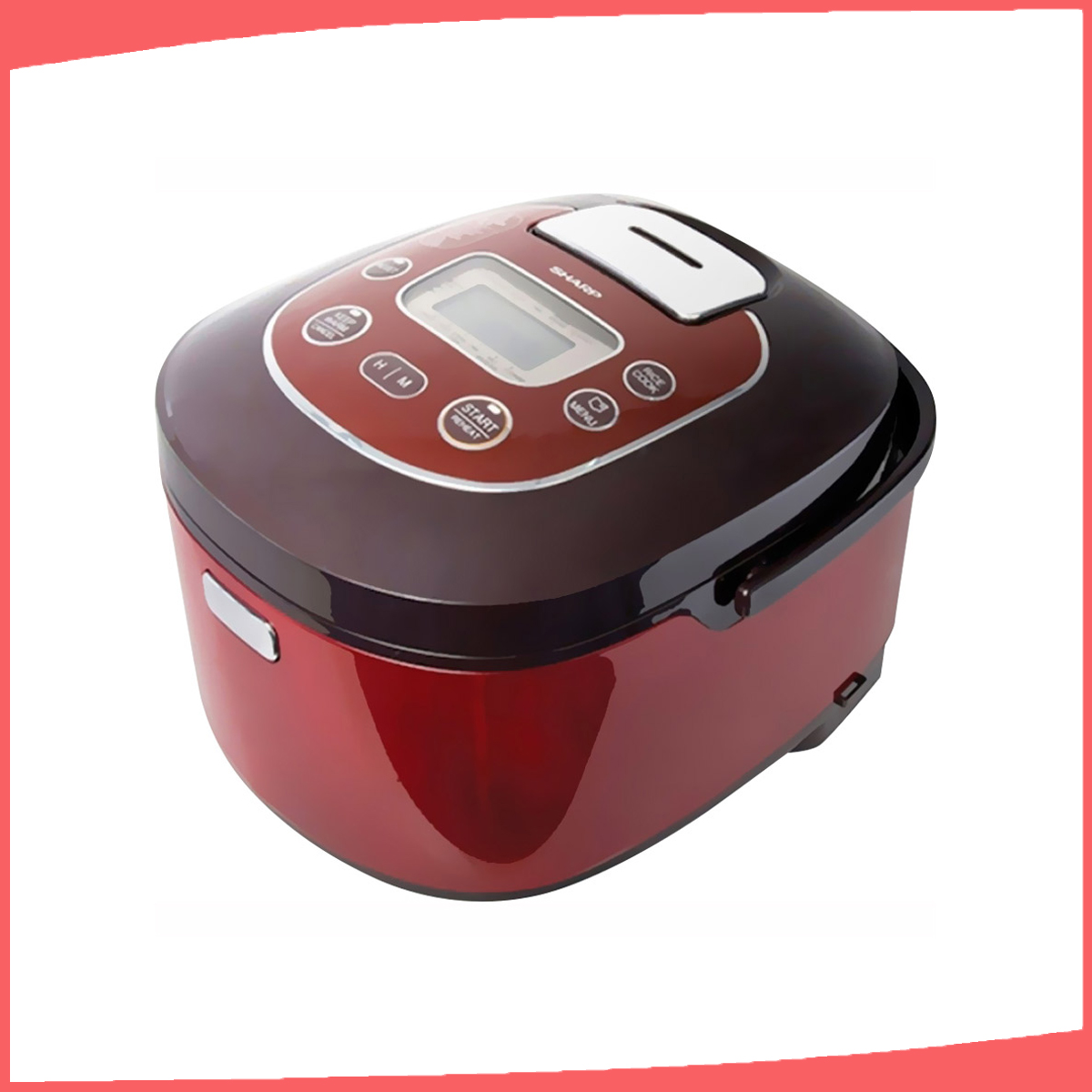 Hình ảnh sản phẩm - [KS-TH18-RD] Nồi cơm điện Sharp 1.8 lít 