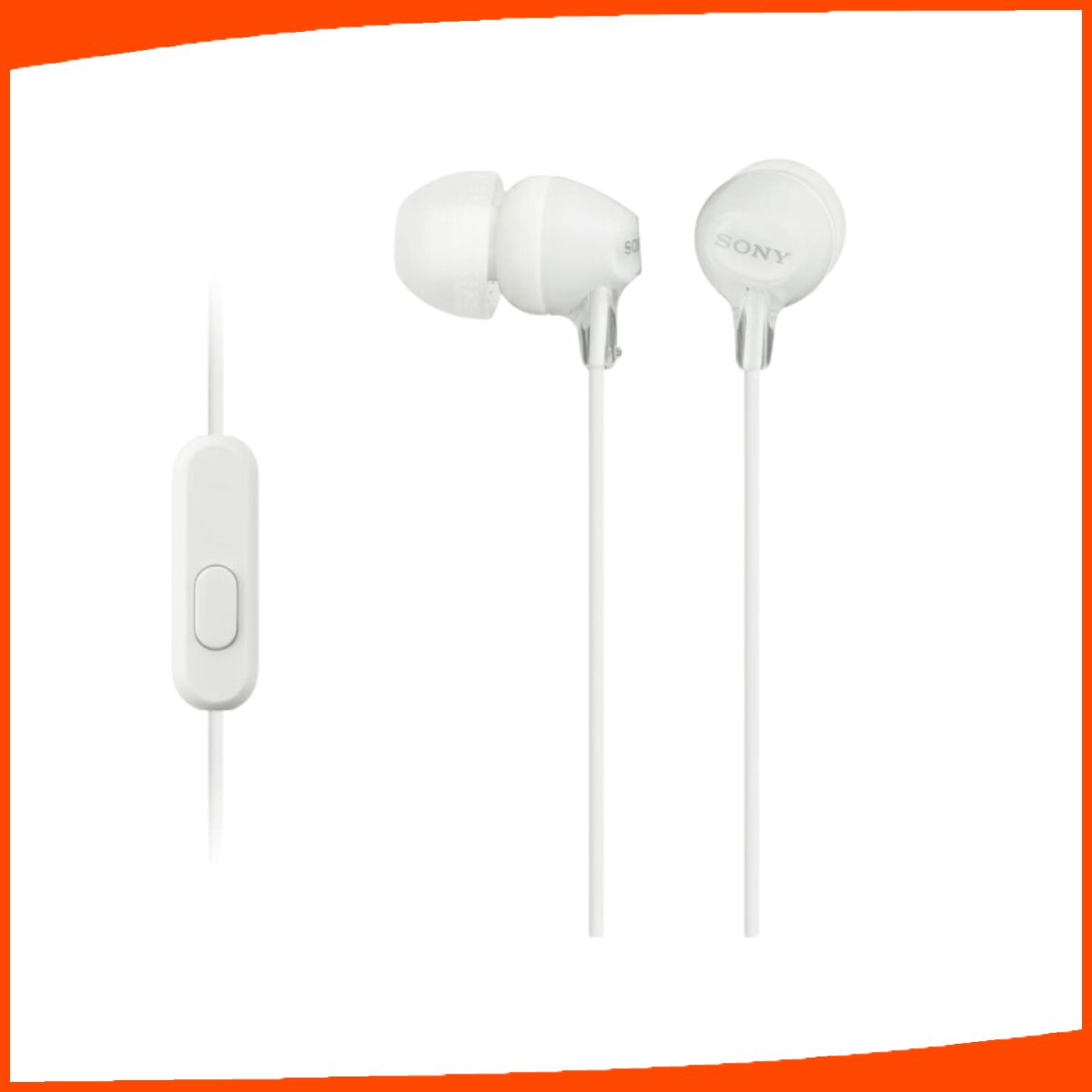 Hình ảnh sản phẩm - [MDR-EX15APWZE] TAI NGHE SONY MDR-EX15APWZE - MÀU TRẮNG