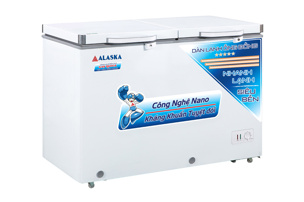 Hình ảnh sản phẩm - [BCD5568C] Tủ Đông Mát Alaska 455 Lít