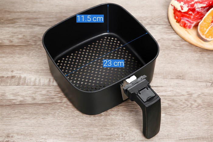 Hình ảnh sản phẩm - [KF-AF70EV-BK] Nồi Chiên Không Dầu Sharp 7.0 Lít