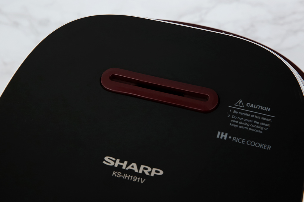 Hình ảnh sản phẩm - [KS-IH191V-RD] Nồi cơm điện cao tần Sharp 1.8 lít KS-IH191V-RD